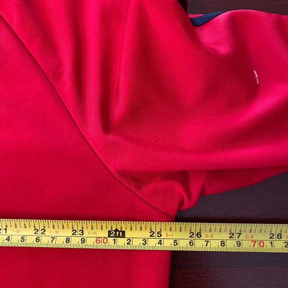 Mens Red Adidas Track Jacket - New with Tag – Full Zip, Classic Athletic Style - Picture 9 of 11